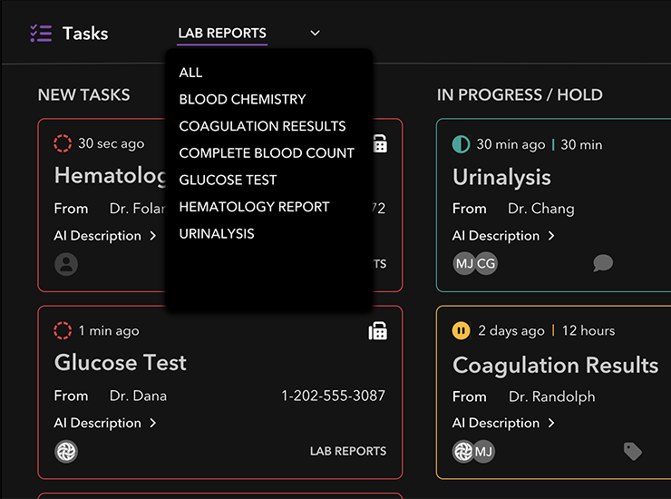 Weave Flow App screenshot showing Classify