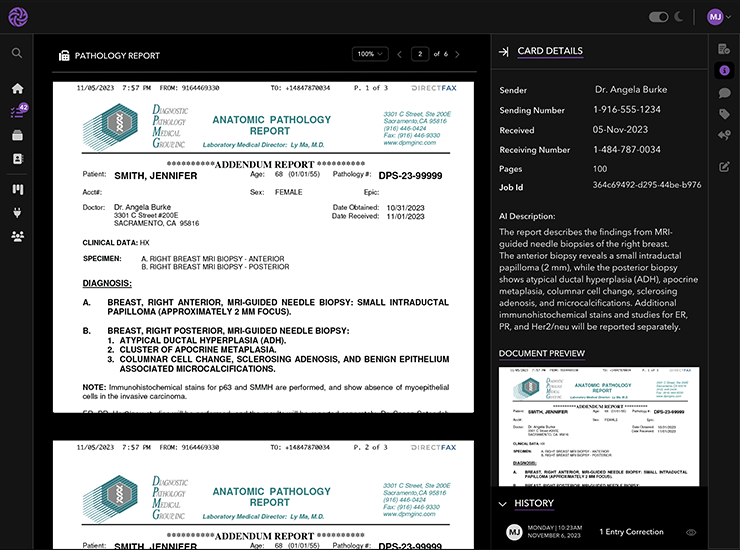 Weave Flow App screenshot showing Extract